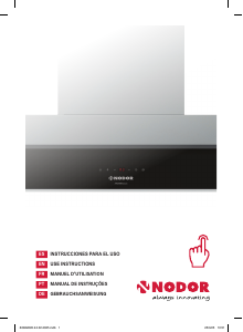 Bruksanvisning Nodor NorBreeze CROWN 90 NO DRIP SS Köksfläkt