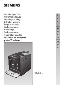 Használati útmutató Siemens TK52002 Presszógép