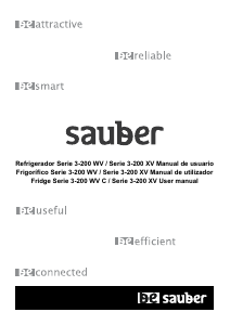 Manual Sauber SERIE3-200WV Frigorífico combinado