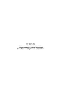 Mode d’emploi Scholtès CP 957 G Cuisinière