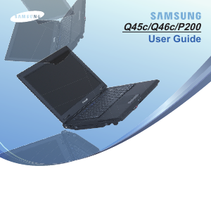 Bruksanvisning Samsung Q46c Bärbar dator