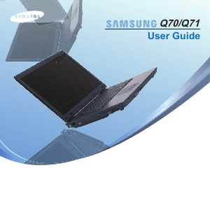 Bruksanvisning Samsung Q70 Bärbar dator