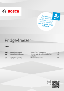 Manual de uso Bosch KIN86VFE0G Frigorífico combinado