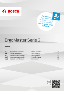 Прирачник Bosch MSM6M831 ErgoMaster Serie 6 Рачен блендер