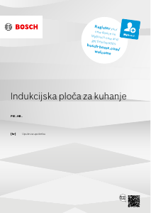 Priručnik Bosch PIE645HB1E Ploča za kuhanje