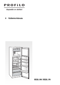 Kullanım kılavuzu Profilo BD2056L2VN Donduruculu buzdolabı