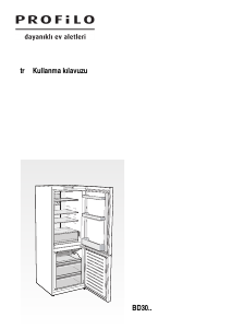 Kullanım kılavuzu Profilo BD3036W3NN Donduruculu buzdolabı