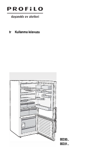 Kullanım kılavuzu Profilo BD3186I3AN Donduruculu buzdolabı