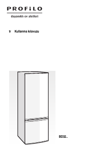 Kullanım kılavuzu Profilo BD3257L2NN Donduruculu buzdolabı