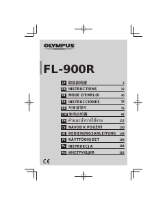 Manual de uso Olympus FL-900R Flash
