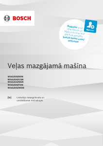 Rokasgrāmata Bosch WGG254Z0SN Veļas mašīna
