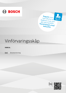 Bruksanvisning Bosch KWK16ABGB Vinkyl