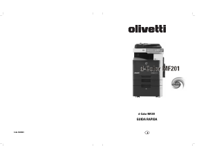 Manuale Olivetti d-Color MF201 Stampante multifunzione
