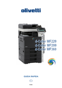 Manuale Olivetti d-Color MF220 Stampante multifunzione