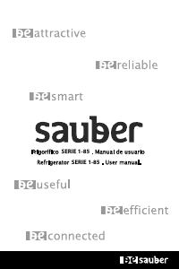 Manual Sauber SERIE1-85F Refrigerator