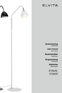 Käyttöohje Elvita E115644 Lamppu