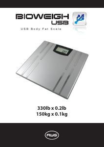Bruksanvisning AWS BioWeigh-USB Våg