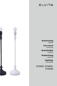 Brugsanvisning Elvita E115696 Lampe