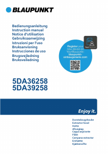 Bruksanvisning Blaupunkt 5DA39258 Köksfläkt