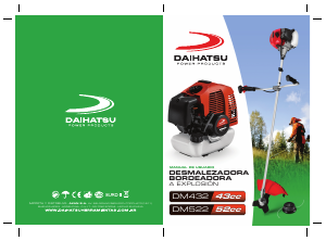 Manual de uso Daihatsu DM522 Desbrozador