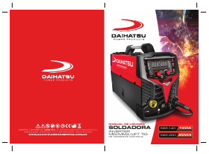 Manual de uso Daihatsu S22-140 Maquina de soldar