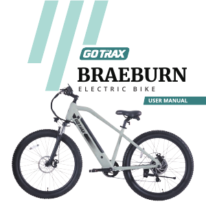 Bruksanvisning GOTRAX Braeburn Elcykel