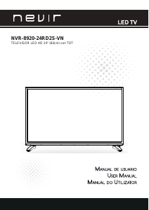 Manual de uso Nevir NVR-8920-24RD2S-VN Televisor de LED