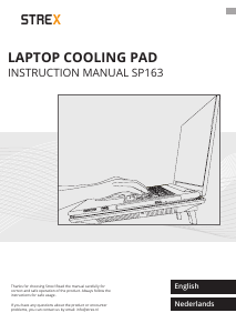 Handleiding Strex SP163 Laptopkoeler