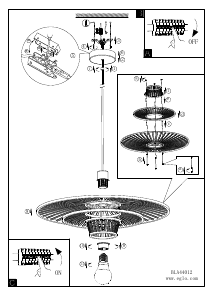 Manual Eglo 44012 Lampă