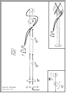 Manuale Eglo 44137 Lampada