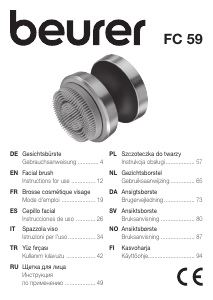 Manual de uso Beurer FC 59 Cepillo de limpieza facial