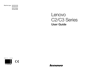Bruksanvisning Lenovo C260 Stationär dator