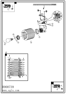 Hướng dẫn sử dụng Eglo 900739 Đèn