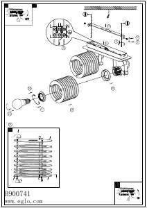 Manuale Eglo 900741 Lampada
