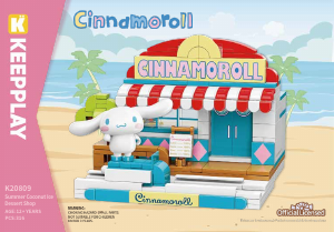 Manual Keepplay set K20809 Cinnamoroll Summer coconut ice dessert shop