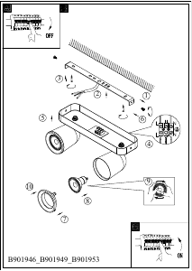 Manuale Eglo 901946 Lampada