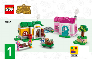 Manual Lego set 77057 Animal Crossing Case creative: anotimpuri distractive