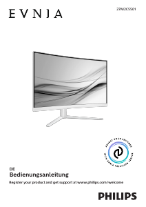 Bedienungsanleitung Philips 27M2C5501 Evnia LED monitor