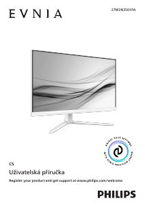 Manuál Philips 27M2N3501PA Evnia LED monitor