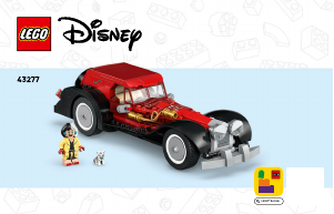 Bedienungsanleitung Lego set 43277 Disney Cruella de Vils Auto