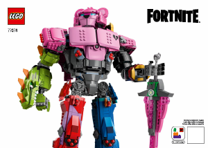 Mode d’emploi Lego set 77078 Fortnite Chef de léquipe Mécha