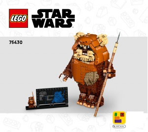 Manual Lego set 75430 Star Wars Ewok-ul Wicket