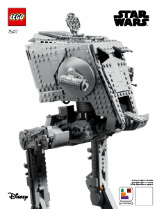 Manual Lego set 75417 Star Wars Robotul biped AT-ST