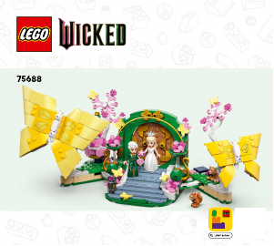 Manuál Lego set 75688 Wicked Glinda a její svatba
