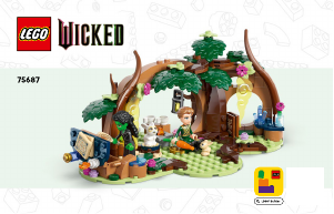 Mode d’emploi Lego set 75687 Wicked Le repaire d’Elphaba