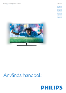 Bruksanvisning Philips 42PUS7809 LED TV