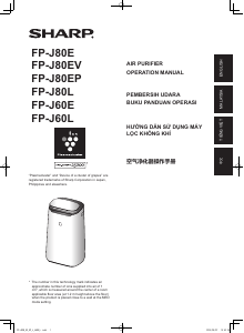 Handleiding Sharp FP-J60E-W Luchtreiniger