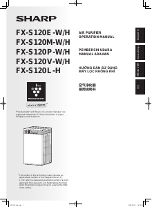 Hướng dẫn sử dụng Sharp FX-S120V-H Máy lọc khí