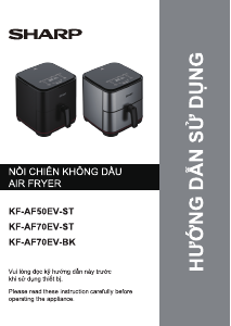 Handleiding Sharp KF-AF70EV-BK Friteuse