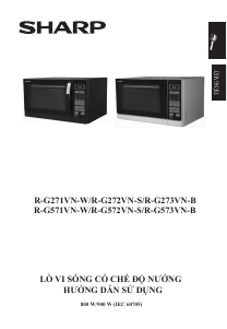 Hướng dẫn sử dụng Sharp R-G273VN-B Lò vi sóng